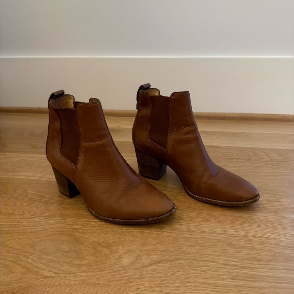 Madewell Leather Ankle Boots